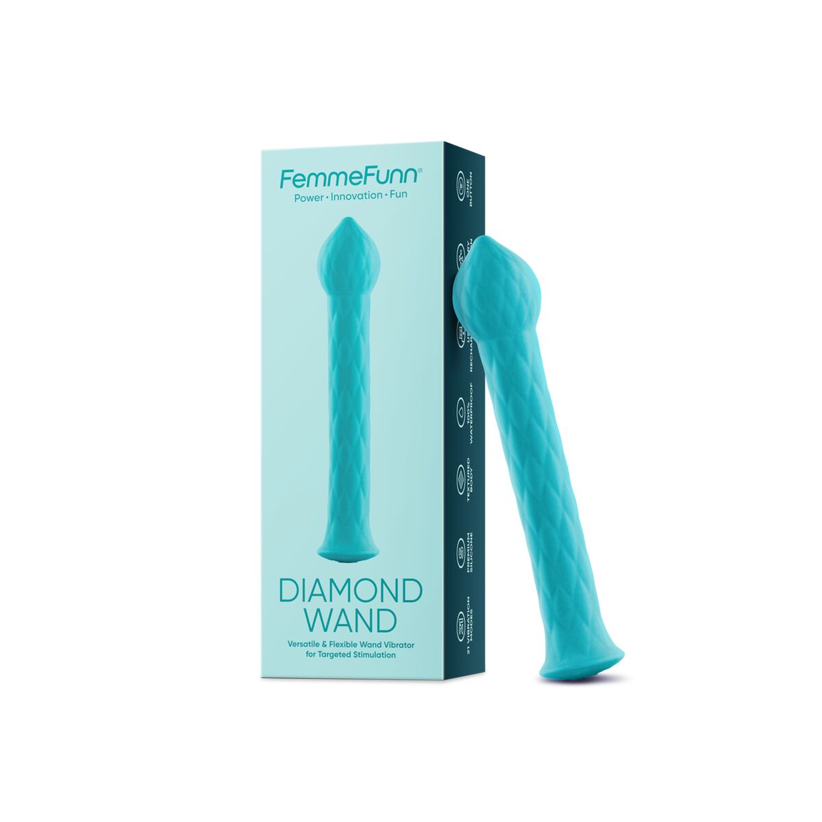 Vibromasseur à boules FemmeFunn Diamond Wand